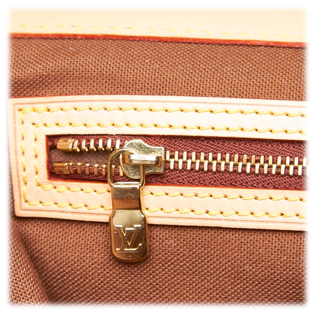 Louis Vuitton Vintage - Damier Ebene Clipper Bag - Brown - Damier Canvas  and Leather Handbag - Luxury High Quality - Avvenice