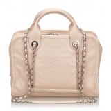 Chanel Vintage - Caviar Deauville Bowling Bag - Pink - Leather Handbag - Luxury High Quality