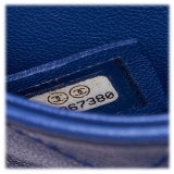 Chanel Vintage - 2018 Quilted PVC Large Coco Splash Shopping Tote Bag - Blue - PVC Handbag - Luxury High Quality