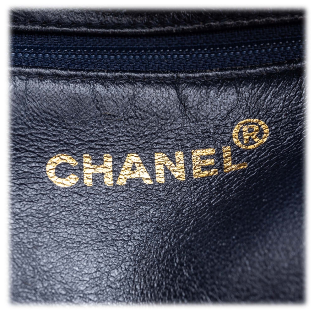 Chanel Vintage - Caviar Medallion Tote Bag - Black - Caviar Leather Handbag  - Luxury High Quality