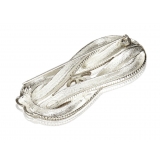 Chanel Vintage - CC Silver-Toned Metal Brooch - Argento - Spilla Chanel - Alta Qualità Luxury