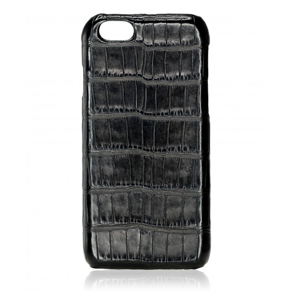 2 ME Style - Cover Croco Nero - iPhone 8 / 7 - Cover in Pelle