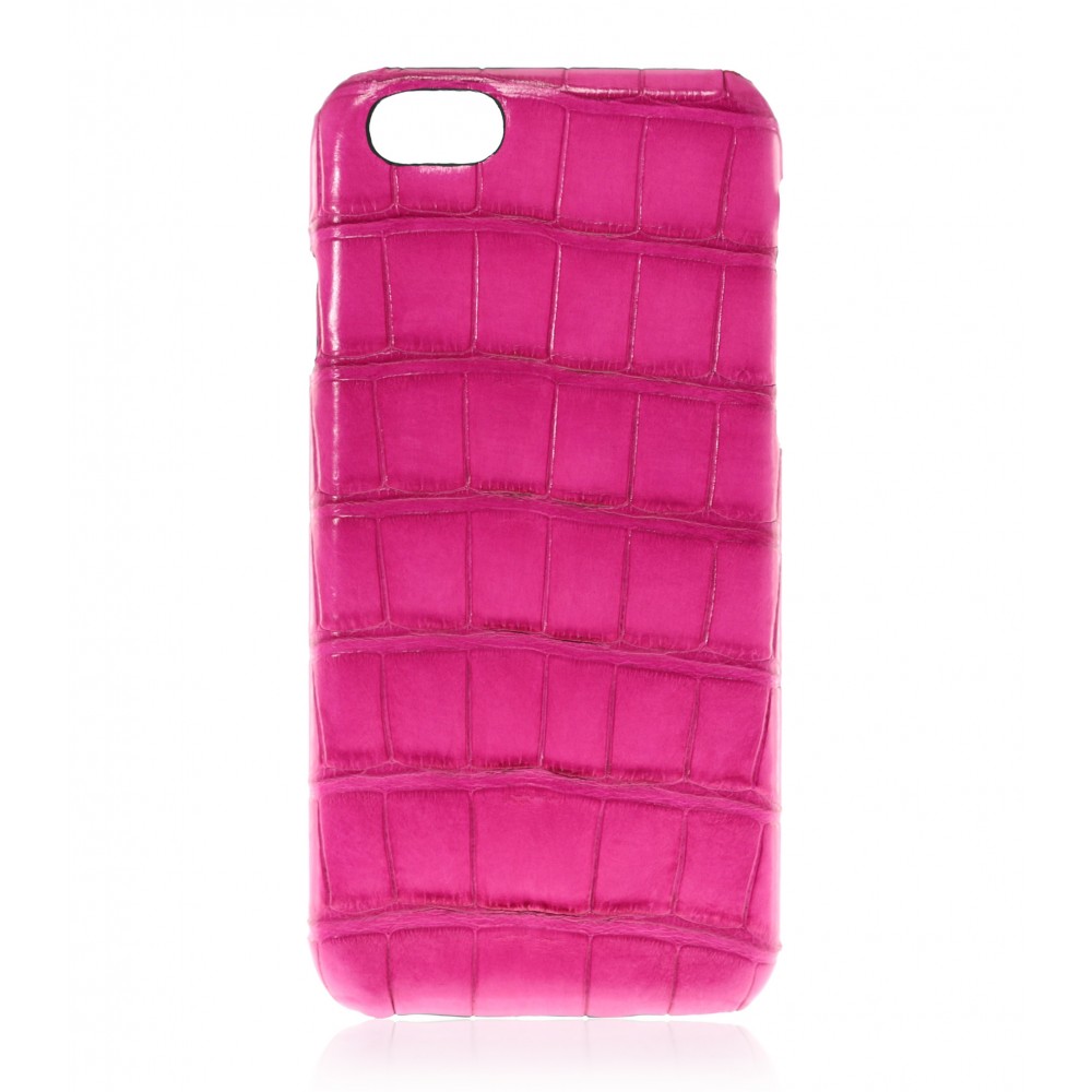2 ME Style - Cover Croco Fuchsia - iPhone 8 / 7 - Cover in Pelle