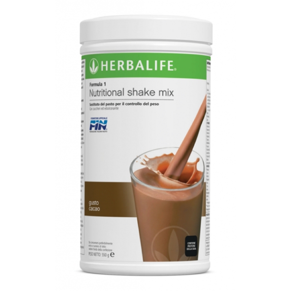 Herbalife Nutrition - Formula 1 Sostituto del Pasto - Cacao - Integratore Alimentare