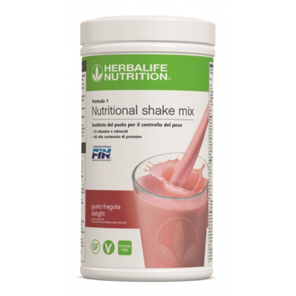 Herbalife Nutrition - Formula 1 Sostituto del Pasto - Fragola Delight - Integratore Alimentare