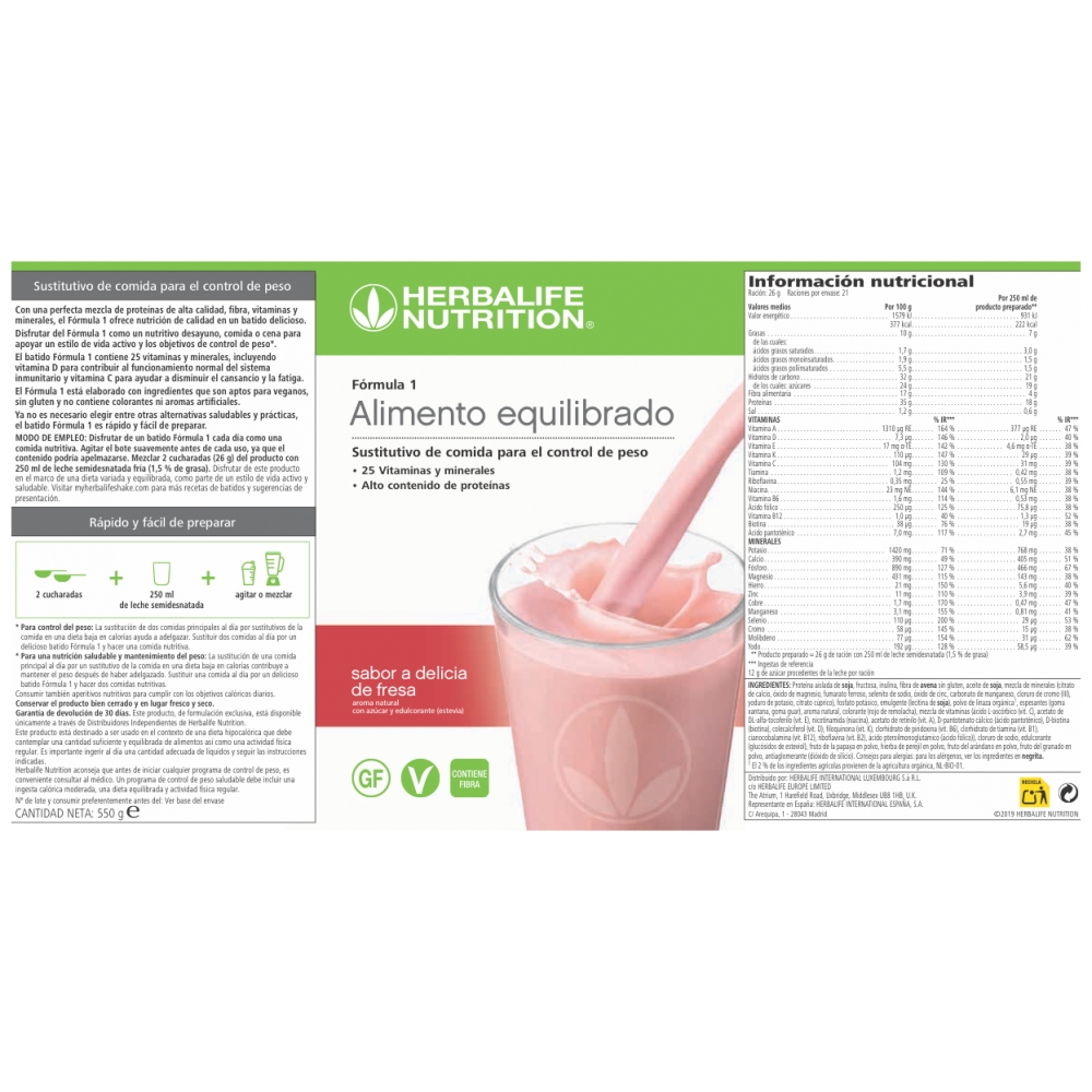 Herbalife Nutrition Formula