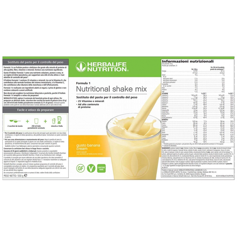 Herbalife Shakes Nutritional Information Besto Blog