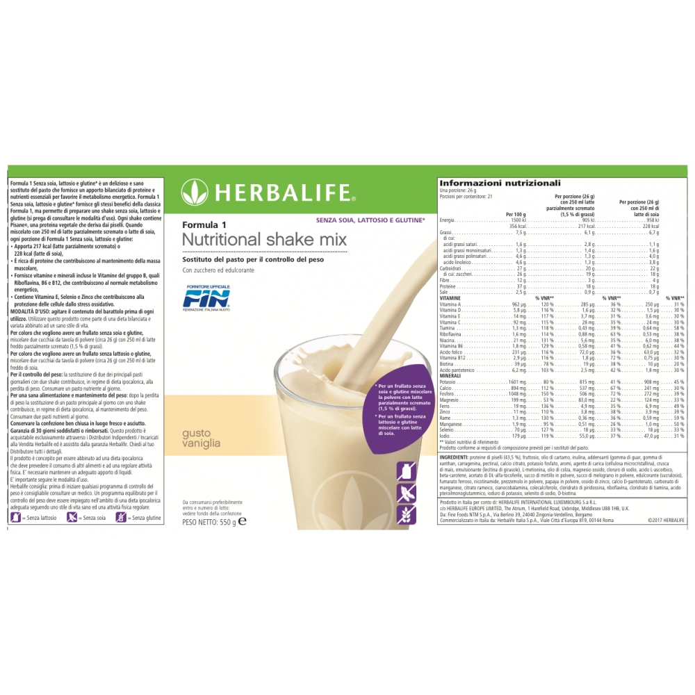 Independent Herbalife Nutrition Member - Herbalife - Formula 3 -  Personalised Protein Powder (240g) -