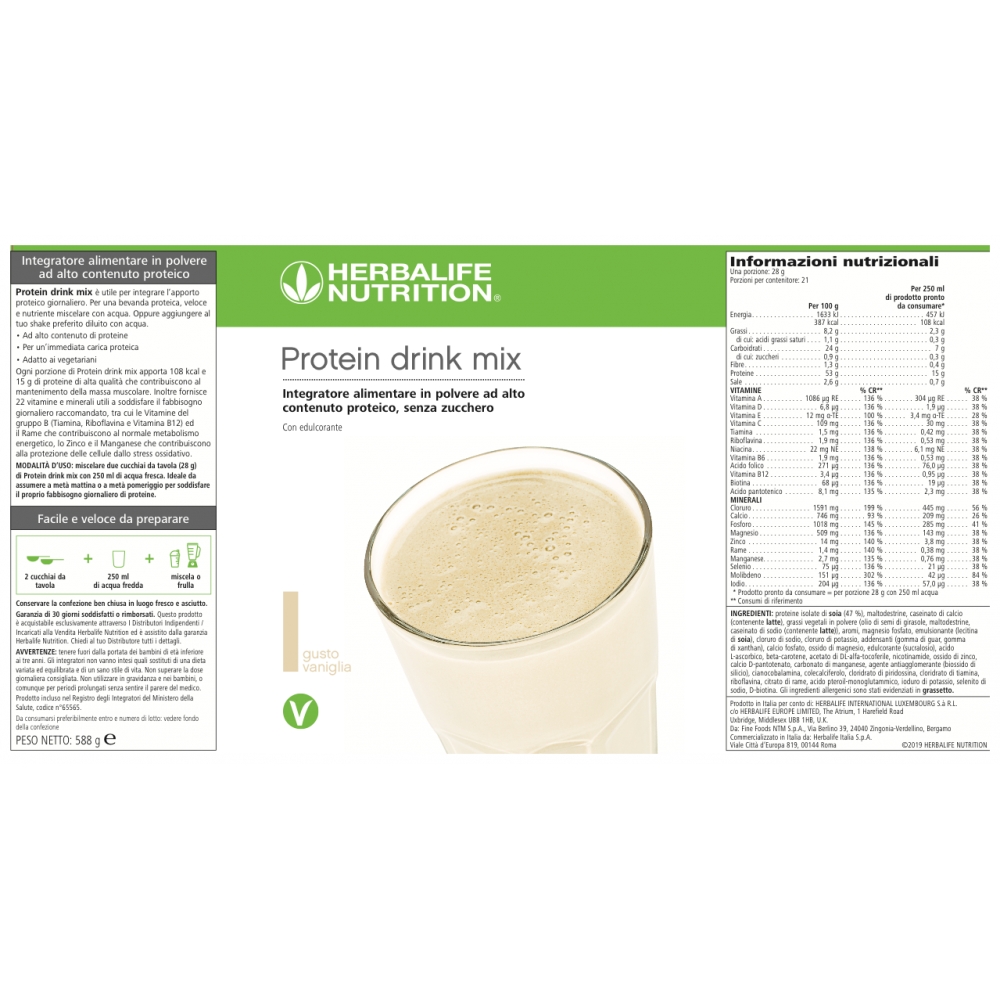 Herbalife Nutrition Protein Drink Mix