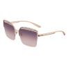 Bulgari - B.ZERO1 - Square Sunglasses B.Zero Overvibe - Gold - B.ZERO1 Collection - Bulgari Eyewear