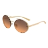 Bulgari - B.ZERO1 - Round Sunglasses B.Zero Flyingstripe - Gold Orange - B.ZERO1 Collection - Bulgari Eyewear