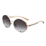 Bulgari - B.ZERO1 - Round Sunglasses B.Zero Flyingstripe - Light Gold - B.ZERO1 Collection - Bulgari Eyewear