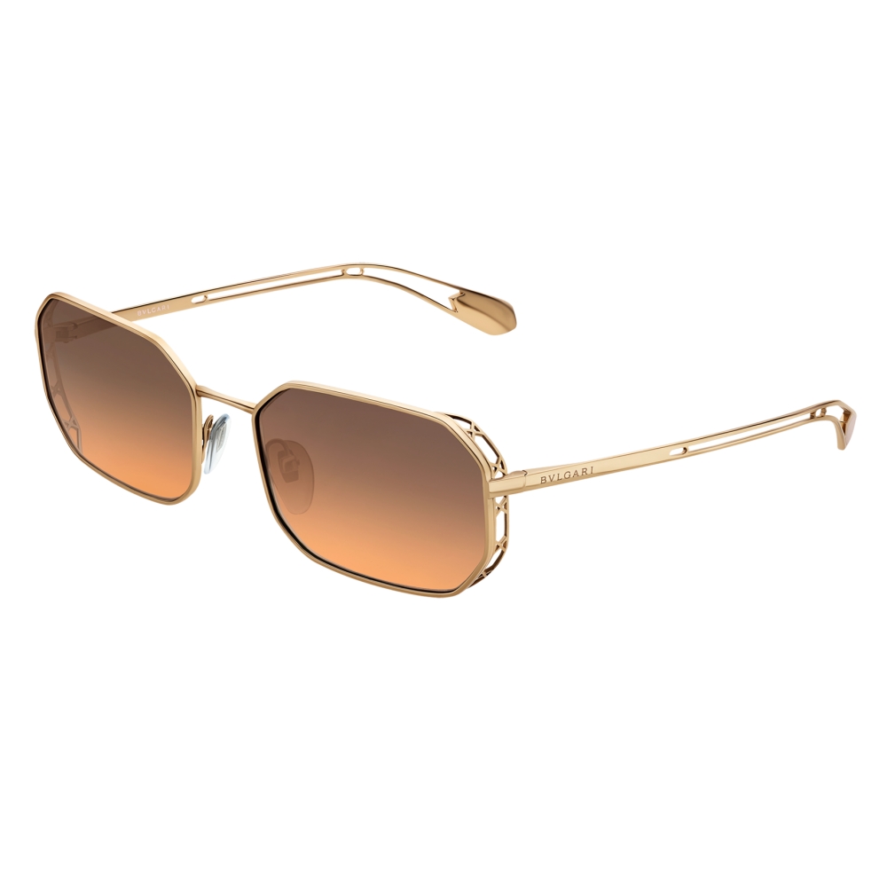NEW Bvlgari 6110 Sunglasses 20144Z Gold 100% AUTHENTIC | eBay