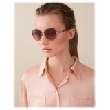 Bulgari - B.ZERO1 - Semi-Circular Sunglasses B.Zero - Gold Violet - B.ZERO1 Collection - Bulgari Eyewear