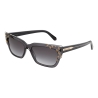Bulgari - Serpenti Scale-Blast - Occhiali da Sole Rettangolari - Nero - Serpenti Collection - Bulgari Eyewear
