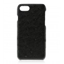 2 ME Style - Cover Struzzo Noir - iPhone 8 / 7 - Cover in Pelle