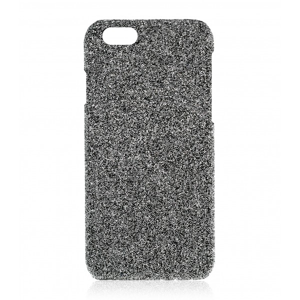Spooky Personally Counterpart 2 ME Style - Case Crystal Fabric Silver - iPhone 8 / 7 - Crystal Cover -  Avvenice