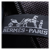 Hermès Vintage - Herline Document Case Bag - Grigio Scuro - Borsa in Tessuto - Alta Qualità Luxury