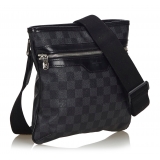 Louis Vuitton Vintage - Damier Graphite Thomas Bag - Graphite - Damier Canvas and Leather - Luxury High Quality