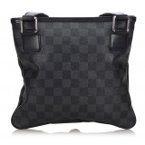 Louis Vuitton Vintage - Damier Graphite Thomas Bag - Graphite - Damier Canvas and Leather - Luxury High Quality