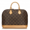 Louis Vuitton Vintage - Monogram Alma PM Bag - Marrone - Borsa in Pelle Monogramma - Alta Qualità Luxury