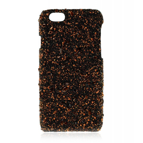 2 ME Style - Cover Crystal Stone Tigereye - iPhone 8 / 7 - Cover in Pietre e Cristalli