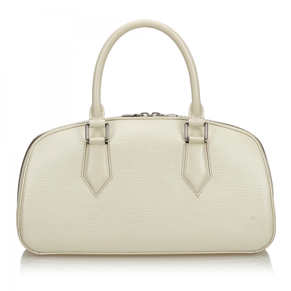 Louis Vuitton Vintage - Epi Jasmine Bag - White - Leather and Epi Leather Handbag - Luxury High Quality