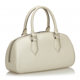 Louis Vuitton Vintage - Epi Jasmine Bag - Bianco - Borsa in Pelle Epi e Pelle - Alta Qualità Luxury