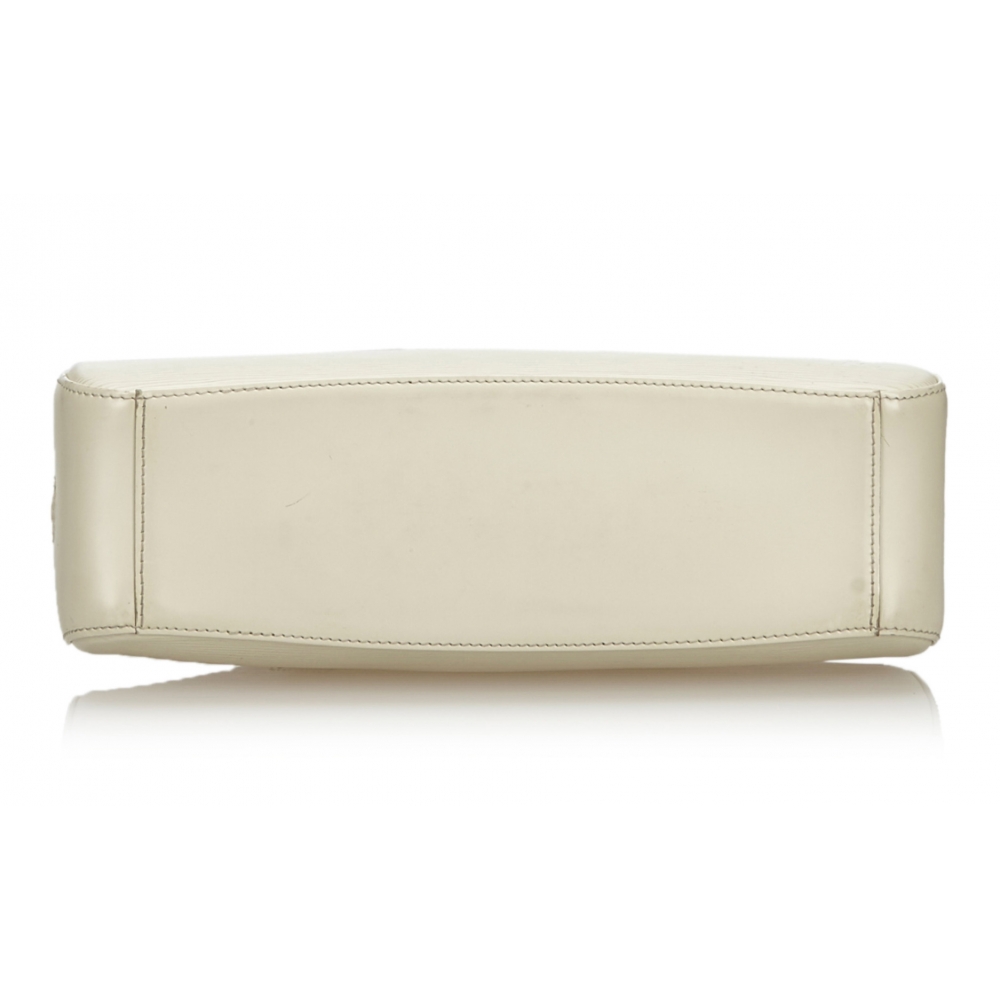 LOUIS VUITTON M5285J Epi jasmine Mini Duffle Bag Hand Bag Epi Leather White