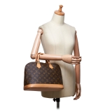 Louis Vuitton Vintage - Monogram Alma PM Bag - Brown - Monogram Leather Handbag - Luxury High Quality