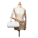 Louis Vuitton Vintage - Epi Jasmine Bag - White - Leather and Epi Leather Handbag - Luxury High Quality