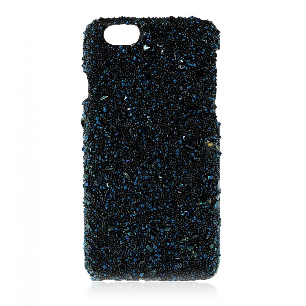 2 ME Style - Cover Crystal Stone Sapphire - iPhone 8 / 7 - Cover in Pietre e Cristalli
