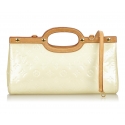 Louis Vuitton Vintage - Vernis Roxbury Drive Bag - White Ivory - Vernis Leather Handbag - Luxury High Quality
