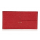 Louis Vuitton Vintage - Taiga Pochette Felicie Insert Wallet - Red - Taiga Leather and Leather Pochette - Luxury High Quality