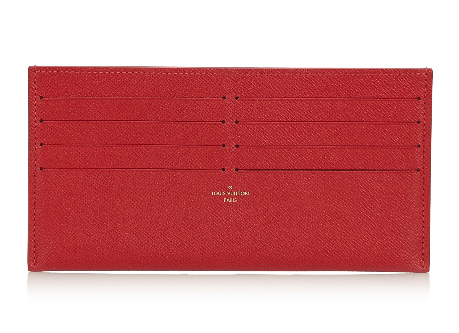 Louis Vuitton Vintage - Taiga Pochette Felicie Insert Wallet - Red - Taiga  Leather and Leather Pochette - Luxury High Quality - Avvenice