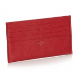 Louis Vuitton Vintage - Taiga Pochette Felicie Insert Wallet - Red - Taiga Leather and Leather Pochette - Luxury High Quality