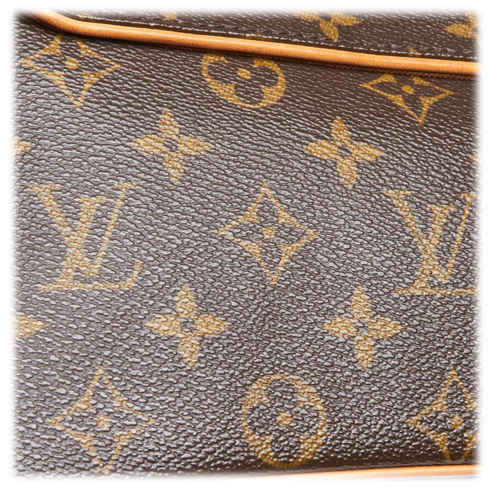 Marelle leather handbag Louis Vuitton Brown in Leather - 31346908
