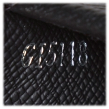 Louis Vuitton Vintage - Damier Graphite Vertical Zippy Wallet - Grafite - Portafoglio in Pelle Damier - Alta Qualità Luxury