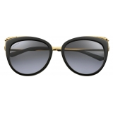 Cartier - Oval - Combined Turtle Gold Champagne - Panthère de Cartier - Sunglasses - Cartier Eyewear