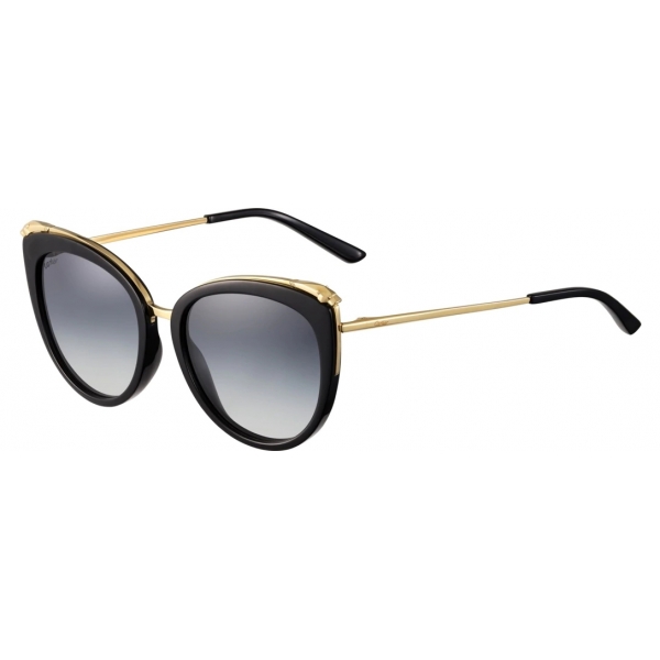 Cartier - Oval - Combined Turtle Gold Champagne - Panthère de Cartier - Sunglasses - Cartier Eyewear
