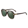 Cartier - Rettangolari - Metallo Tartaruga Oro Champagne - Première de Cartier - Occhiali da Sole - Cartier Eyewear