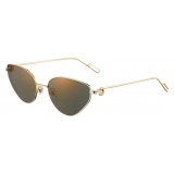 Cartier - Cat Eye - Metal Champagne Grey Flash Gold - Première de Cartier - Sunglasses - Cartier Eyewear