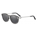 Cartier - Pantos - Metal Grey Platinum Polarized Grey - Première de Cartier - Sunglasses - Cartier Eyewear