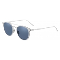 Cartier - Pantos - Metal PVD Grey Palladium Blue - C de Cartier - Sunglasses - Cartier Eyewear