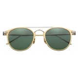 Cartier - Pantos - Metal Gold Platinum Polarized Green - C de Cartier - Sunglasses - Cartier Eyewear