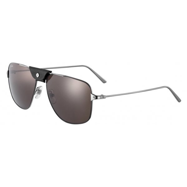 Cartier - Square - Metal Dark Ruthenium Gray - Santos de Cartier ...