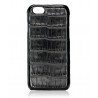 2 ME Style - Case Croco Black - iPhone 8 Plus / 7 Plus - Leather Cover