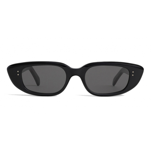 Céline - Oval Cay-Eye Sunglasses in Acetate - Black - Sunglasses ...
