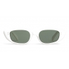Céline - Oval Cay-Eye Sunglasses in Acetate - White - Sunglasses - Céline Eyewear