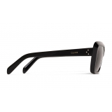 Céline - Occhiali da Sole Oversize in Acetato - Nero - Occhiali da Sole - Céline Eyewear